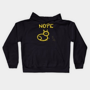 Nope not eating that mouse T-shirt Kids Hoodie